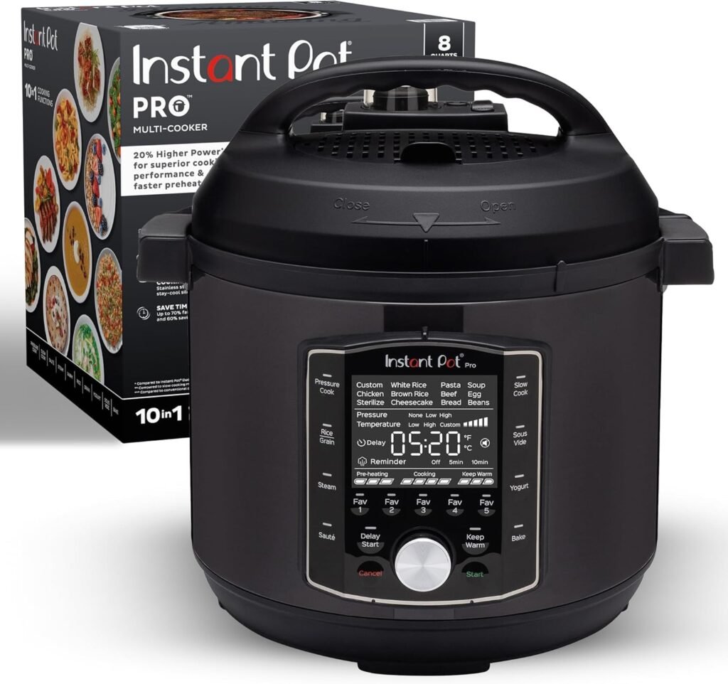 Instant Pot Pro 8 QT – Olla Multifunción 10 en 1 con Oferta del 30%